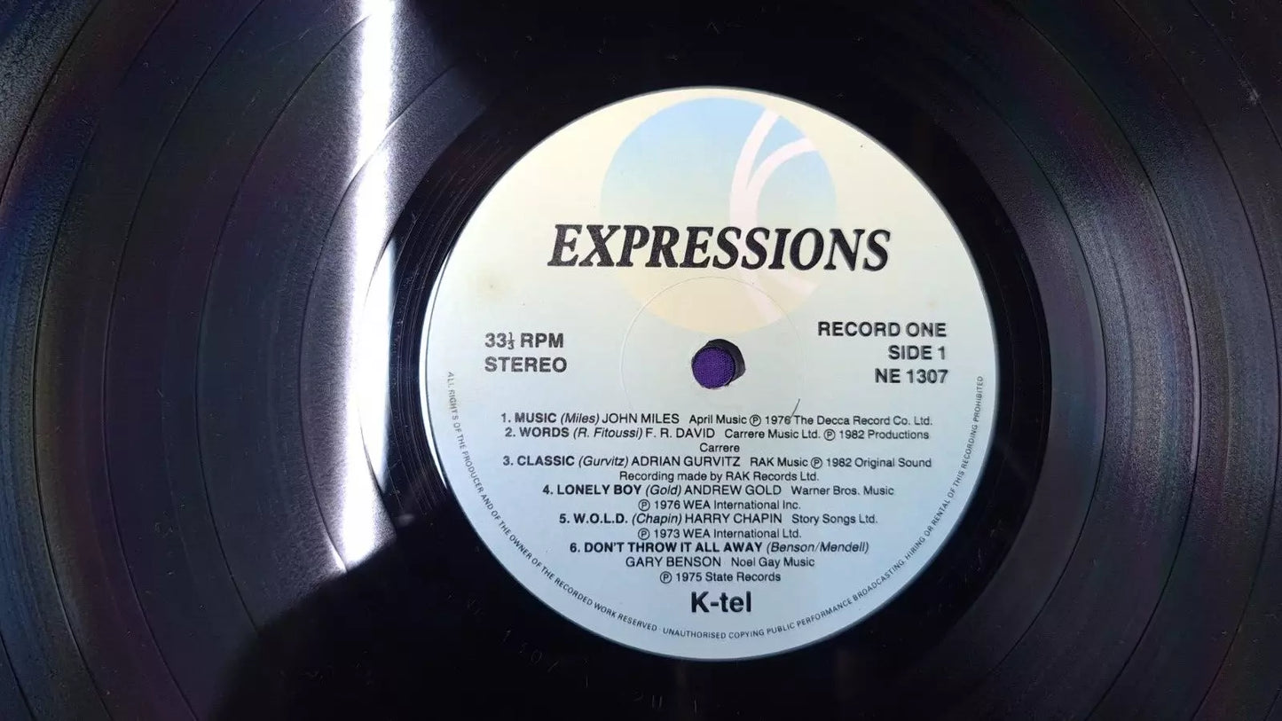 Various - Expressions NE 1307 12" LP Vinyl Record