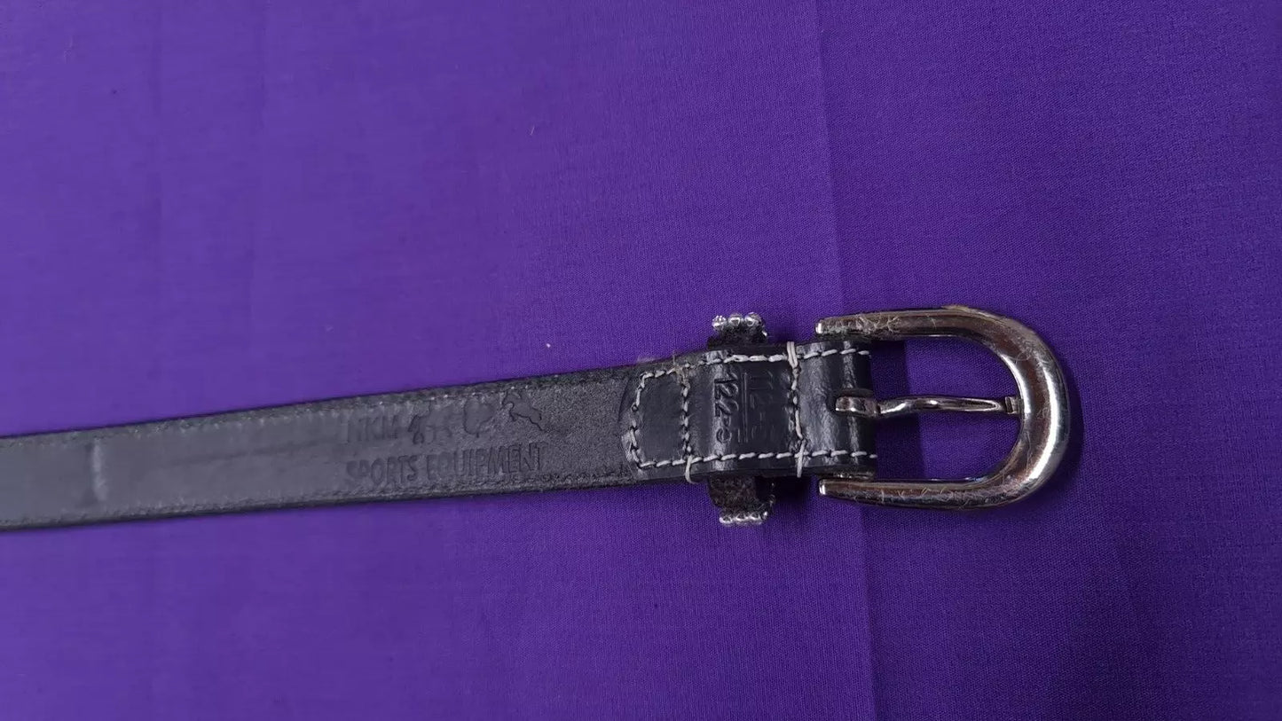 NKM Sports Equipment Black Blingy Belt 122cm