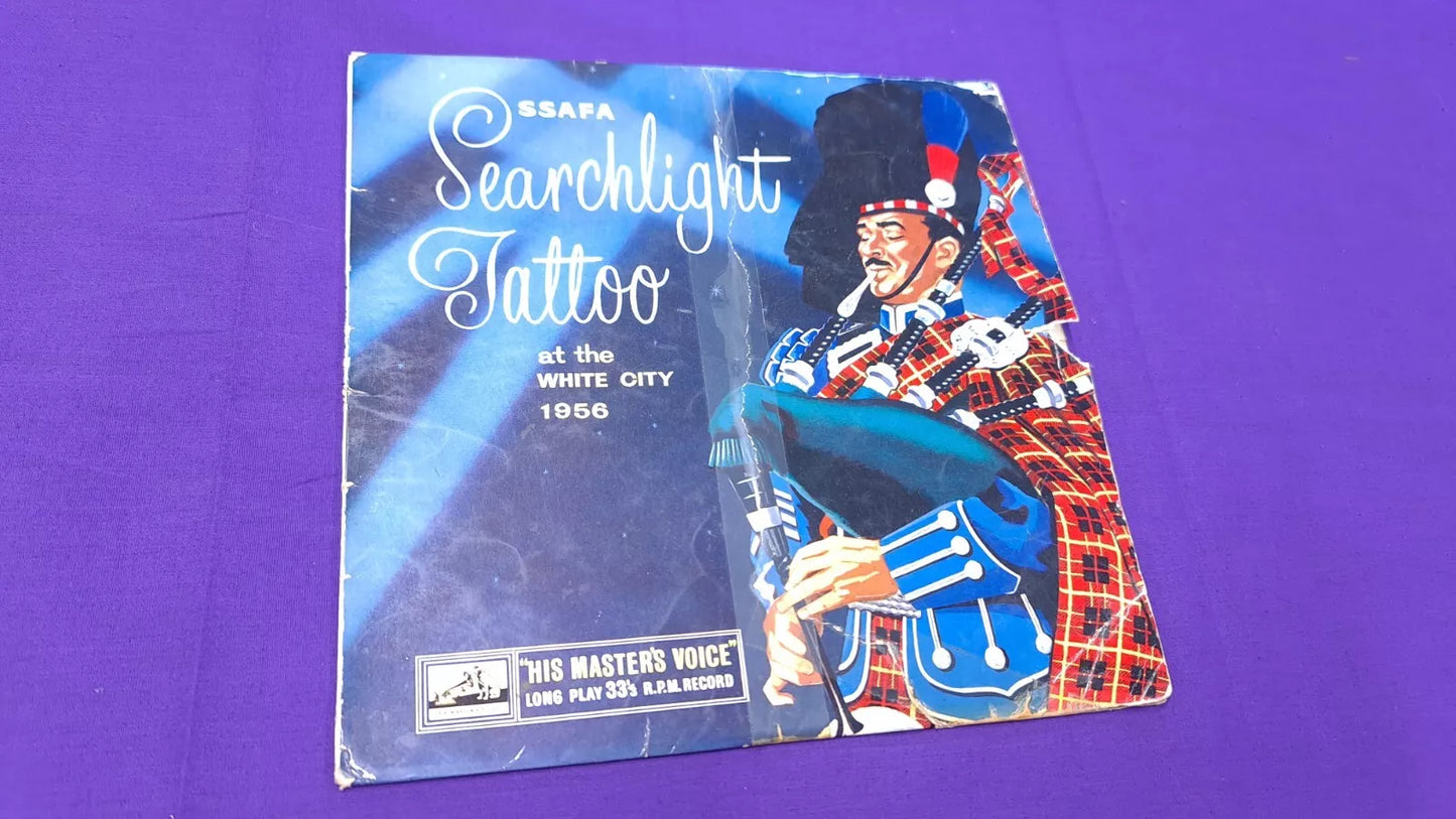 Various - SSAFA Searchlight Tattoo At The White City 1956 DLP 1131 10" Vinyl LP