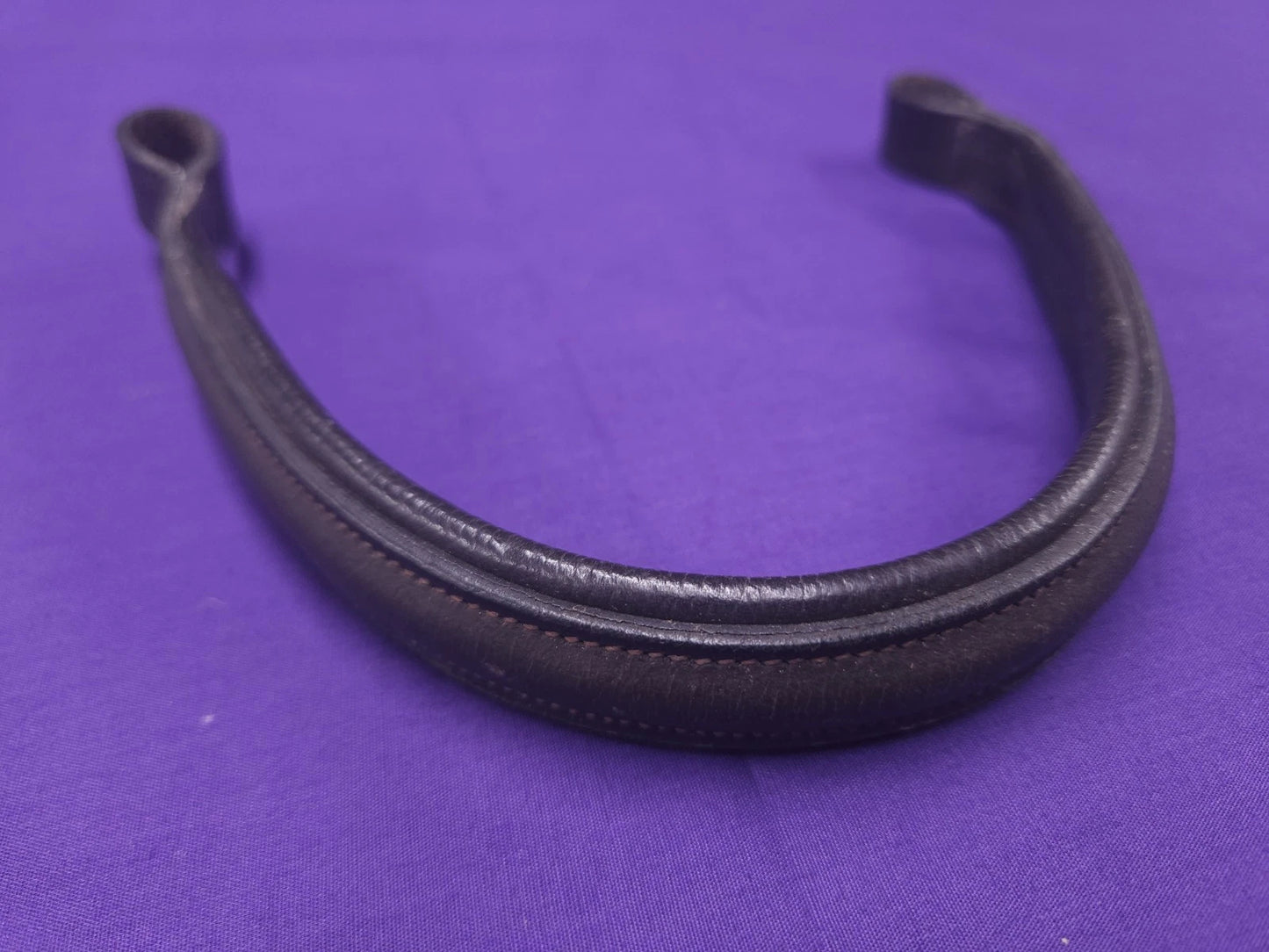 Full Size Brown Leather Horse Bridle Browband BR434