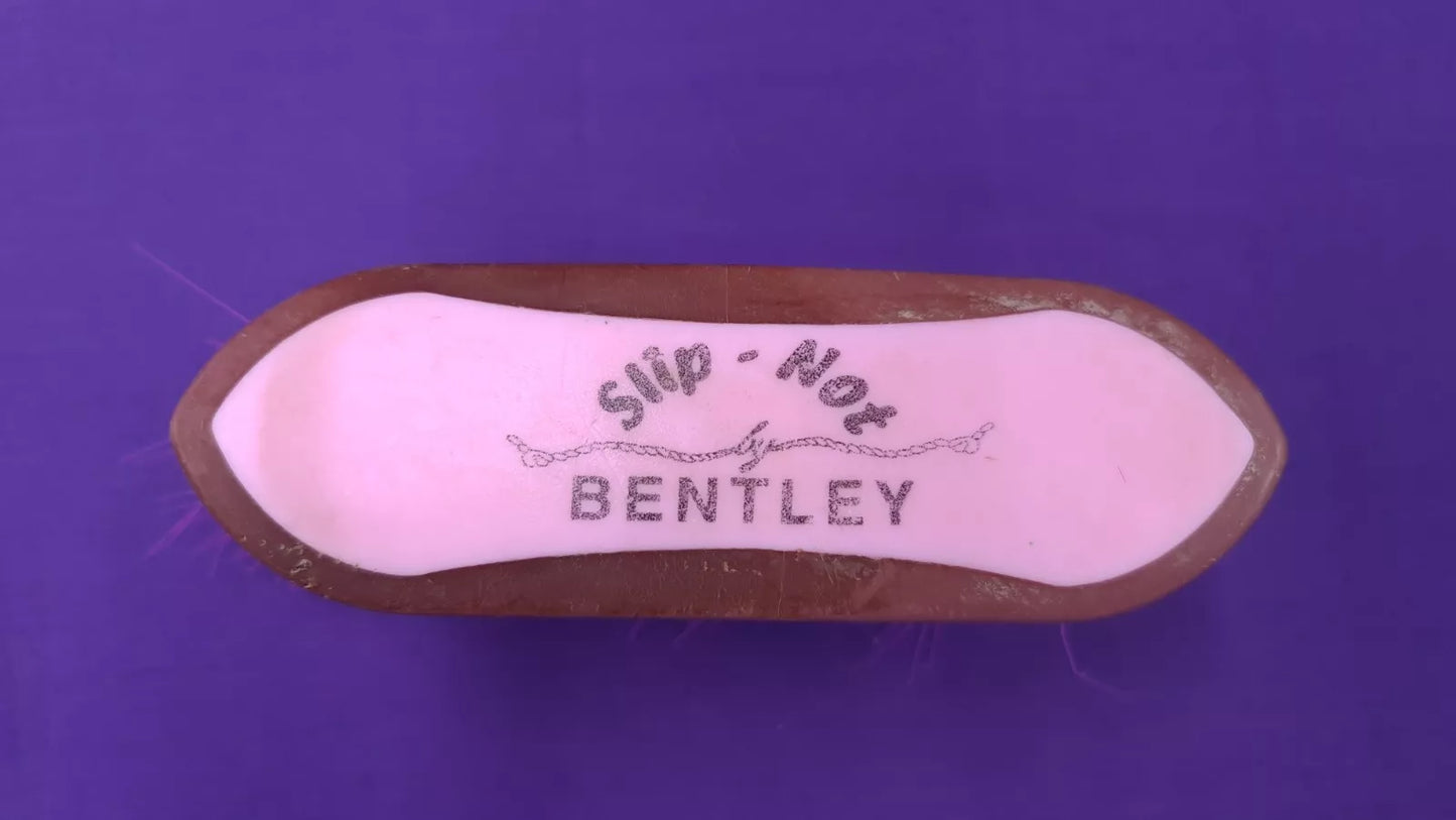 Slip Not Bentley Body Brush In Pink And Purple