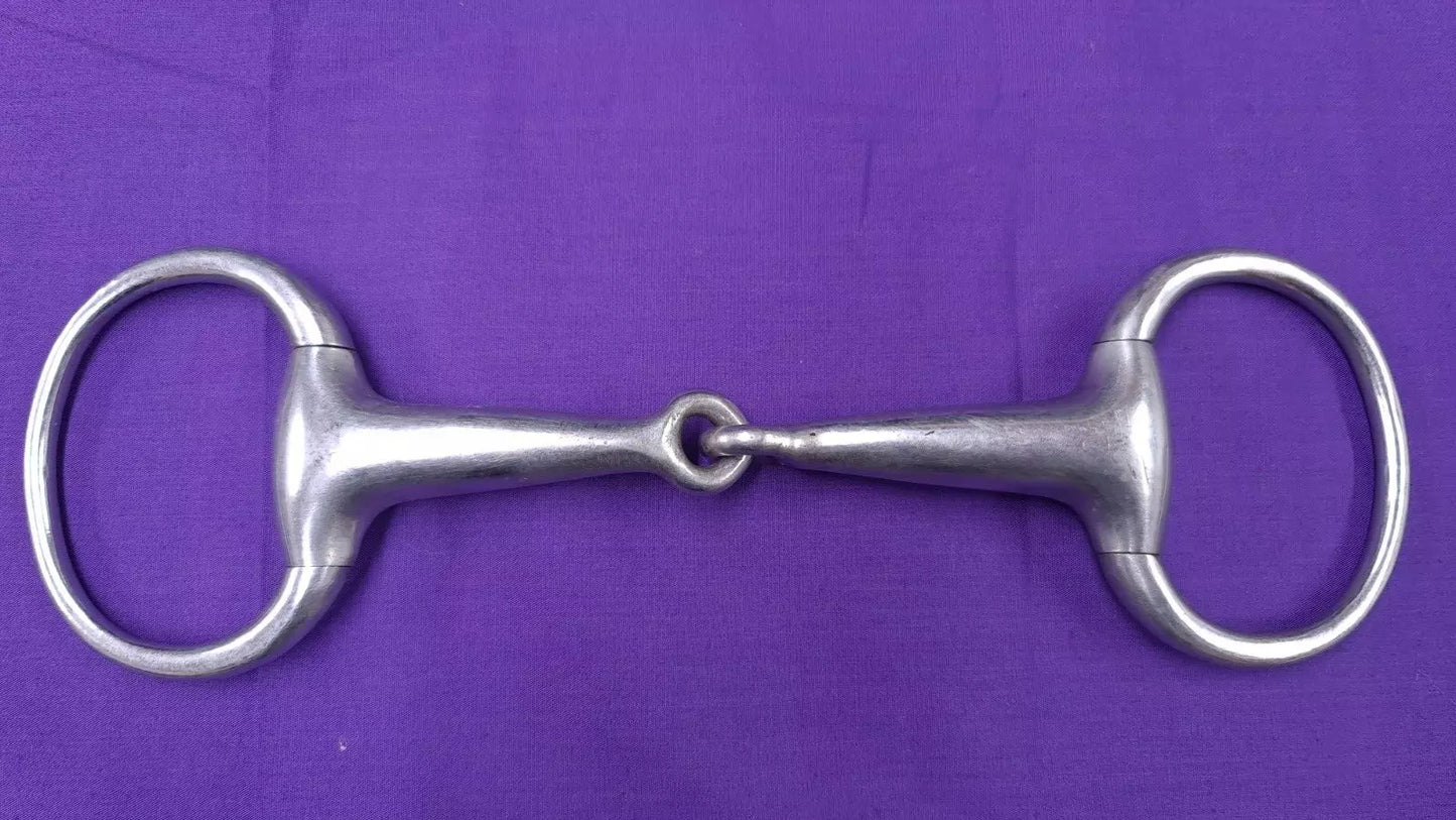 5.5" Single Joint Eggbutt Snaffle Horse Bit