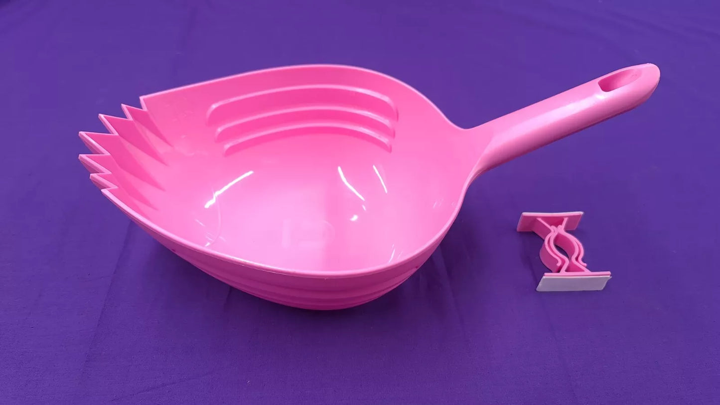 Horse Animal Feed Scoop Shark Skup Pink