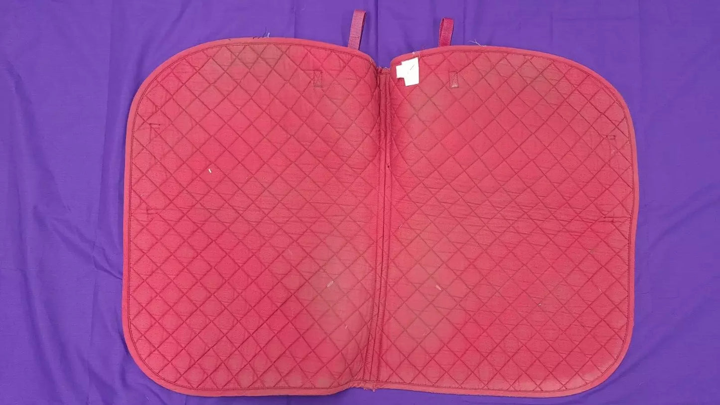 Fouganza Decathlon Red Horse Saddle Pad Size Full