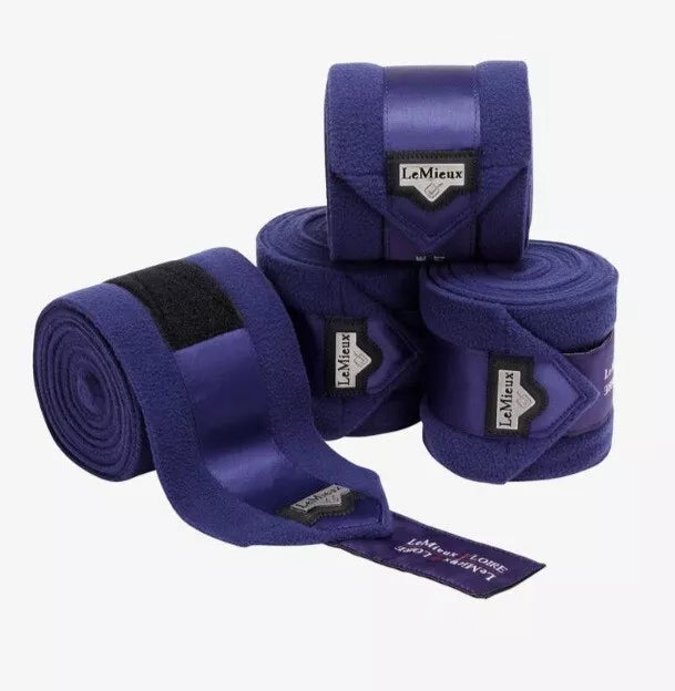 Blueberry LeMieux Loire Polo Horse Leg Bandages