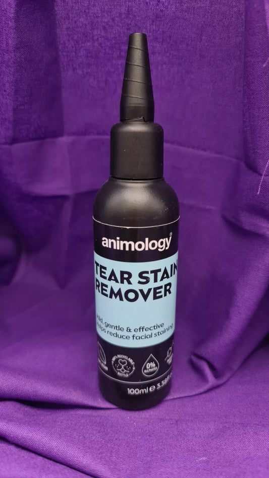 Animology Vegan Tear Stain Remover Dog Eye Cleaner 100ml Vegan