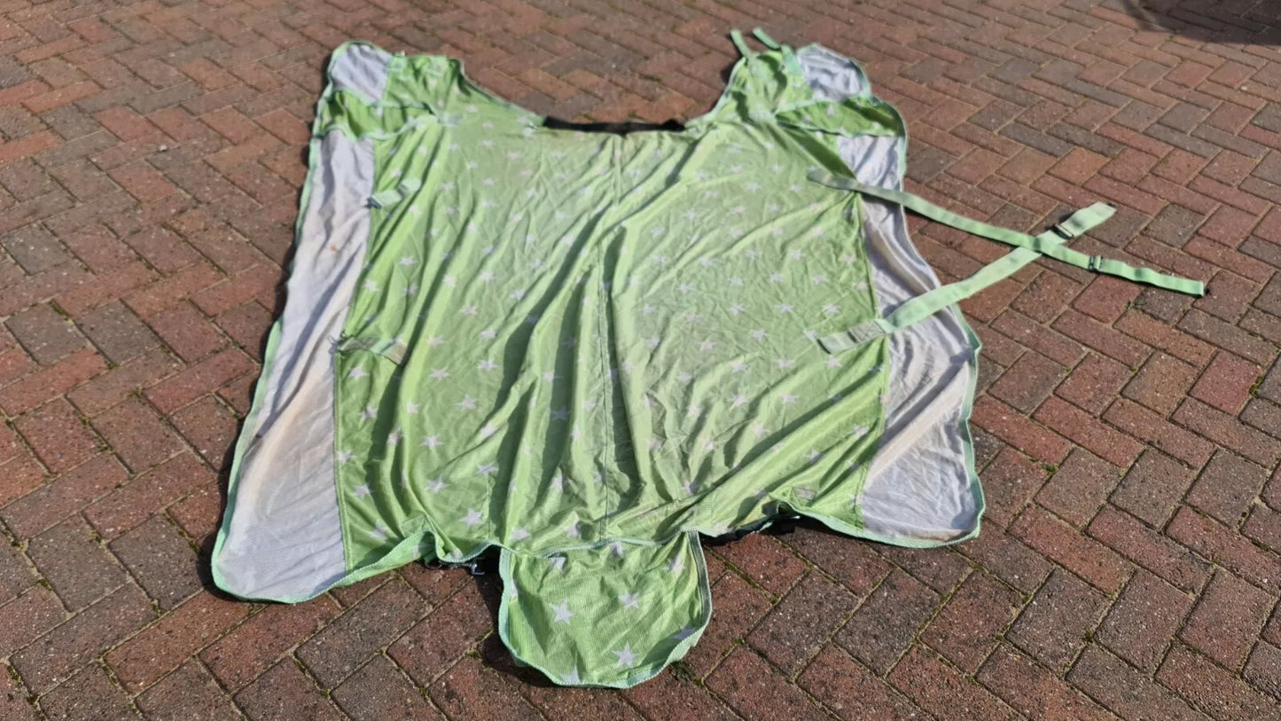 Green Mesh Fly Sheet 6'6