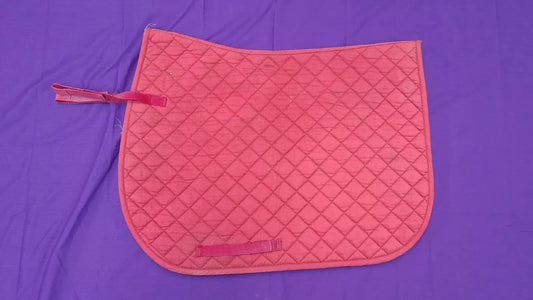 Fouganza Decathlon Red Horse Saddle Pad Size Full