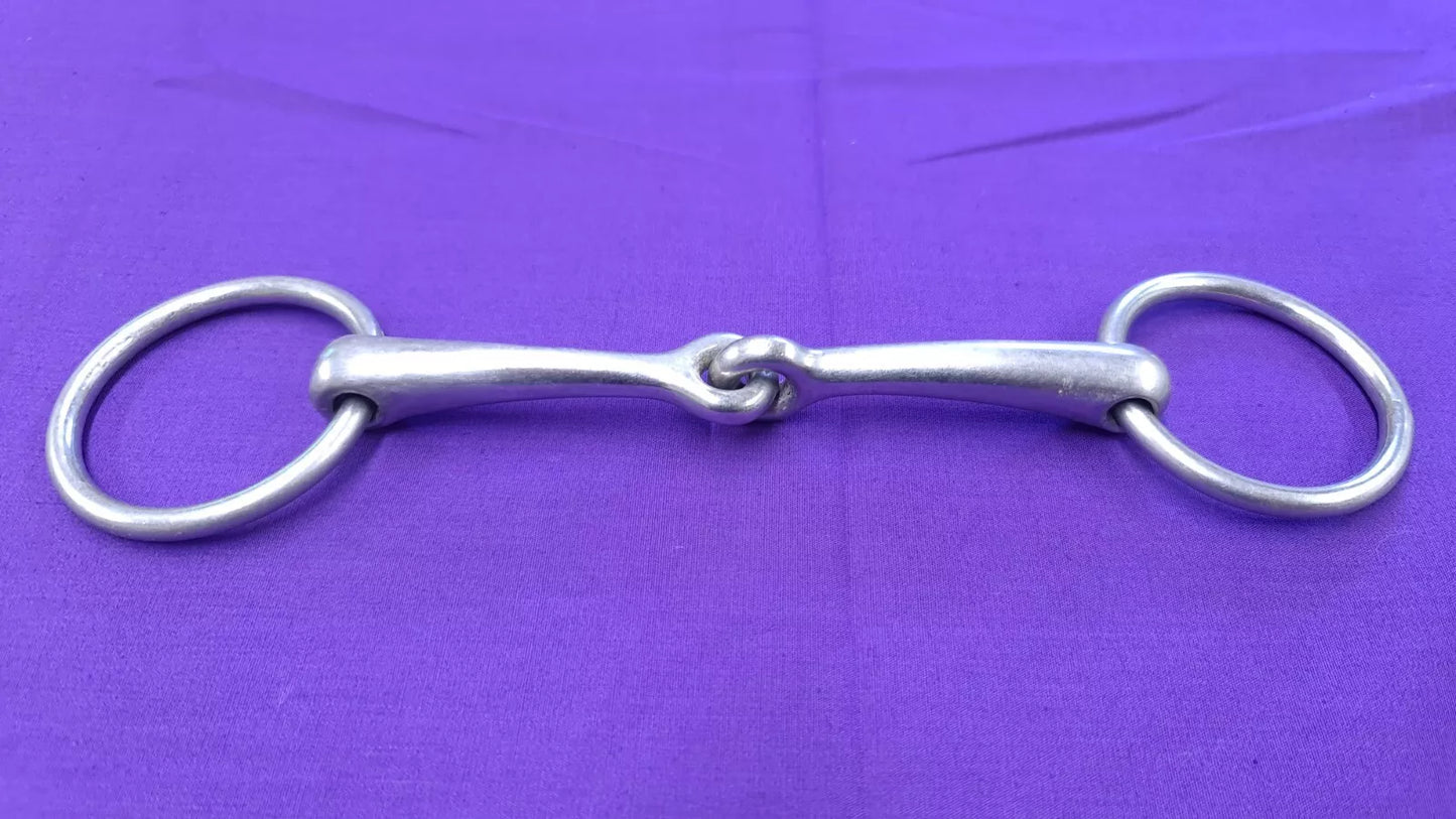 Snaffle Single Joint 5.5" Small Ring Loose Horse Ring