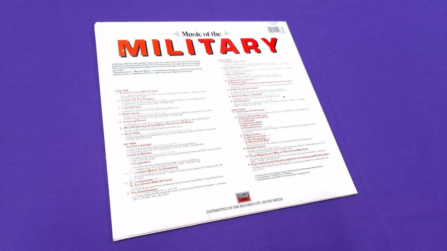 Music Of The Military DL 4110781 Vinyl LP Record