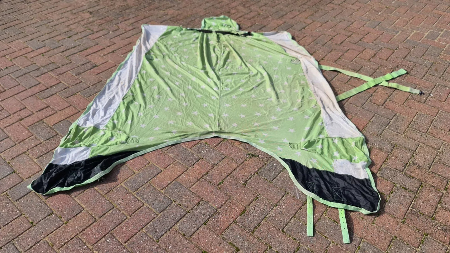 Green Mesh Fly Sheet 6'6