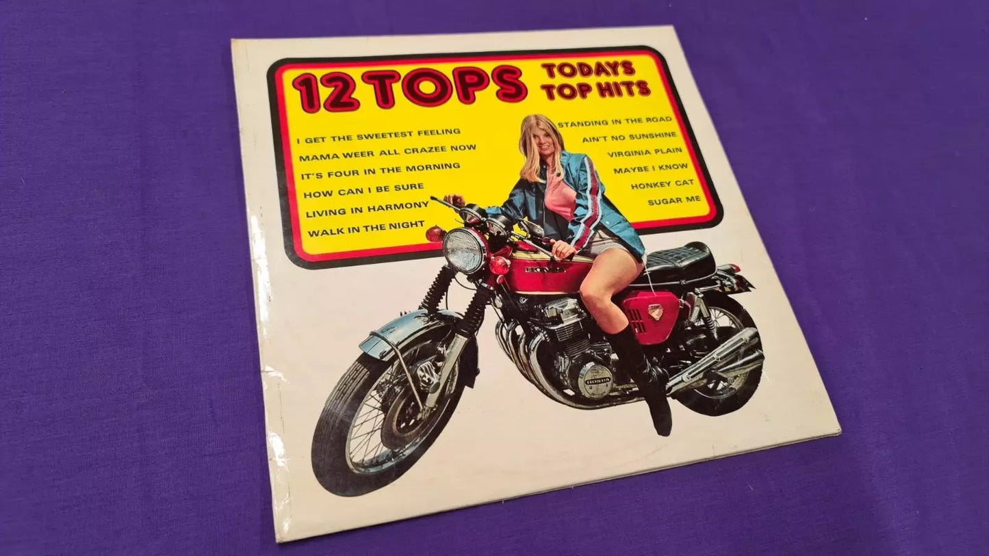 Unknown Artist - 12 Tops Todays Hits MER101 Vinyl LP Record