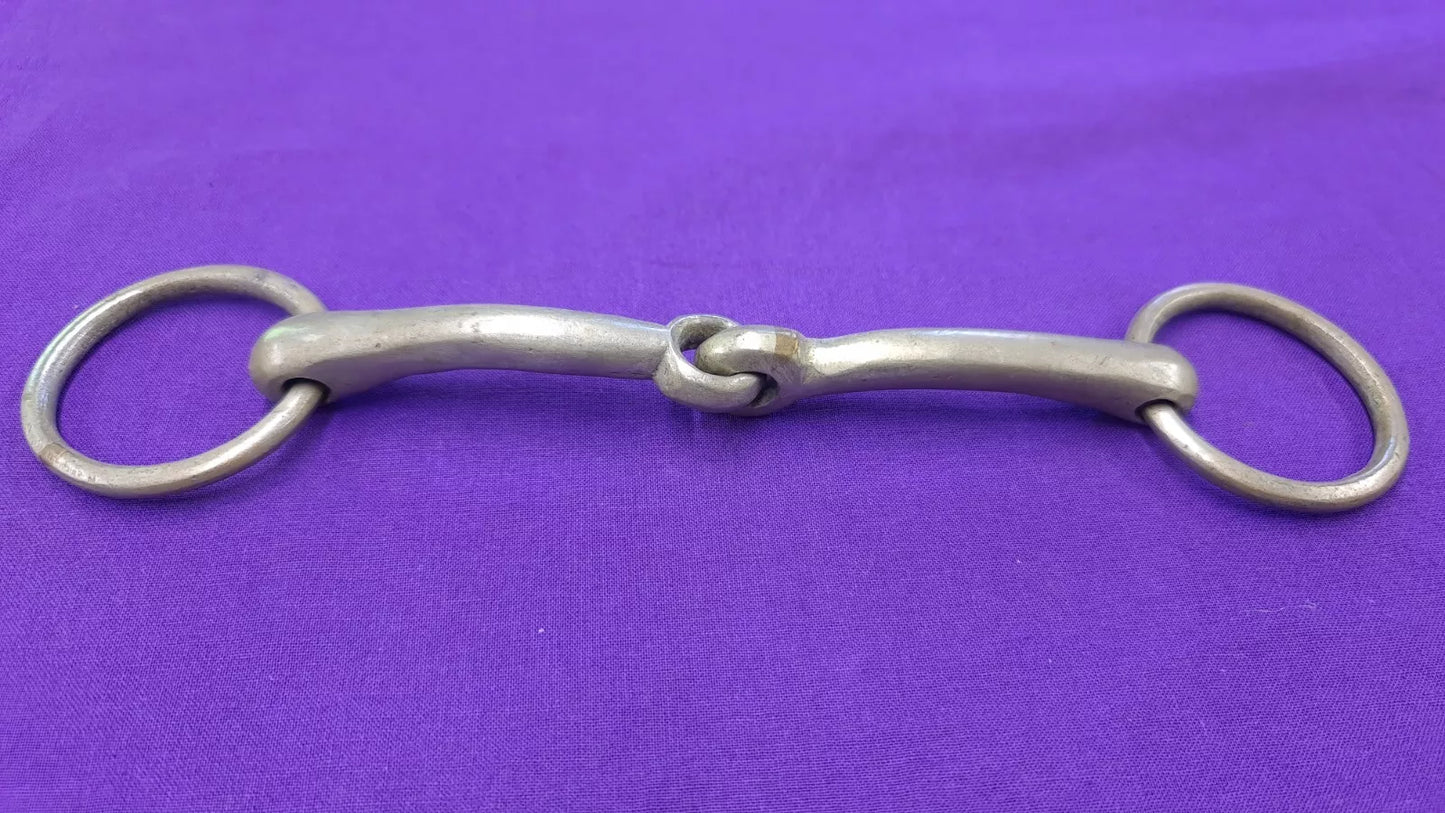 Snaffle 6" Horse Bit Small Ring Loose Ring