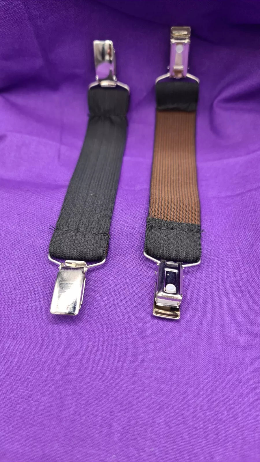 Pair of Black Eclipse Horse Riding Jodhpur Clips