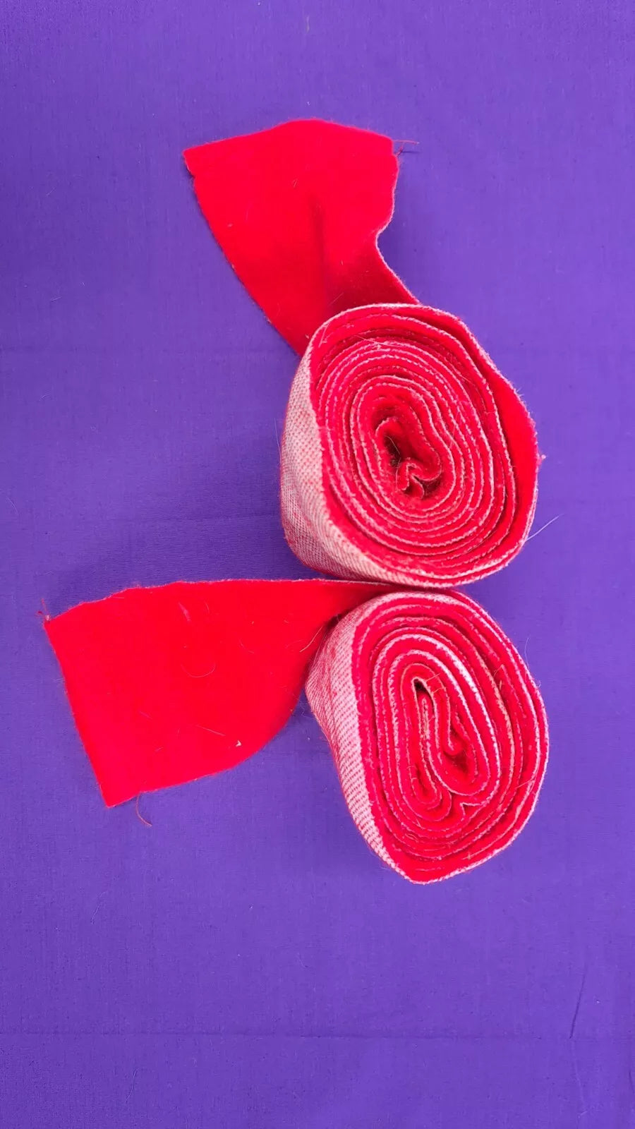 Pair Of Red Horse Leg Bandages