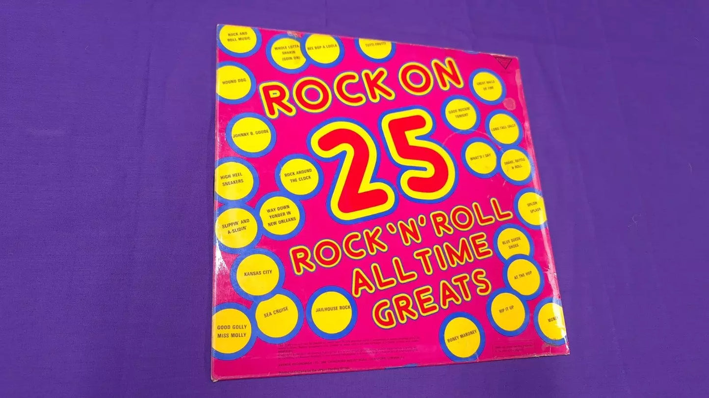 Unknown Artist - Rock On 25 Rock´n´Roll All Time Greats STR 002 Vinyl LP Record