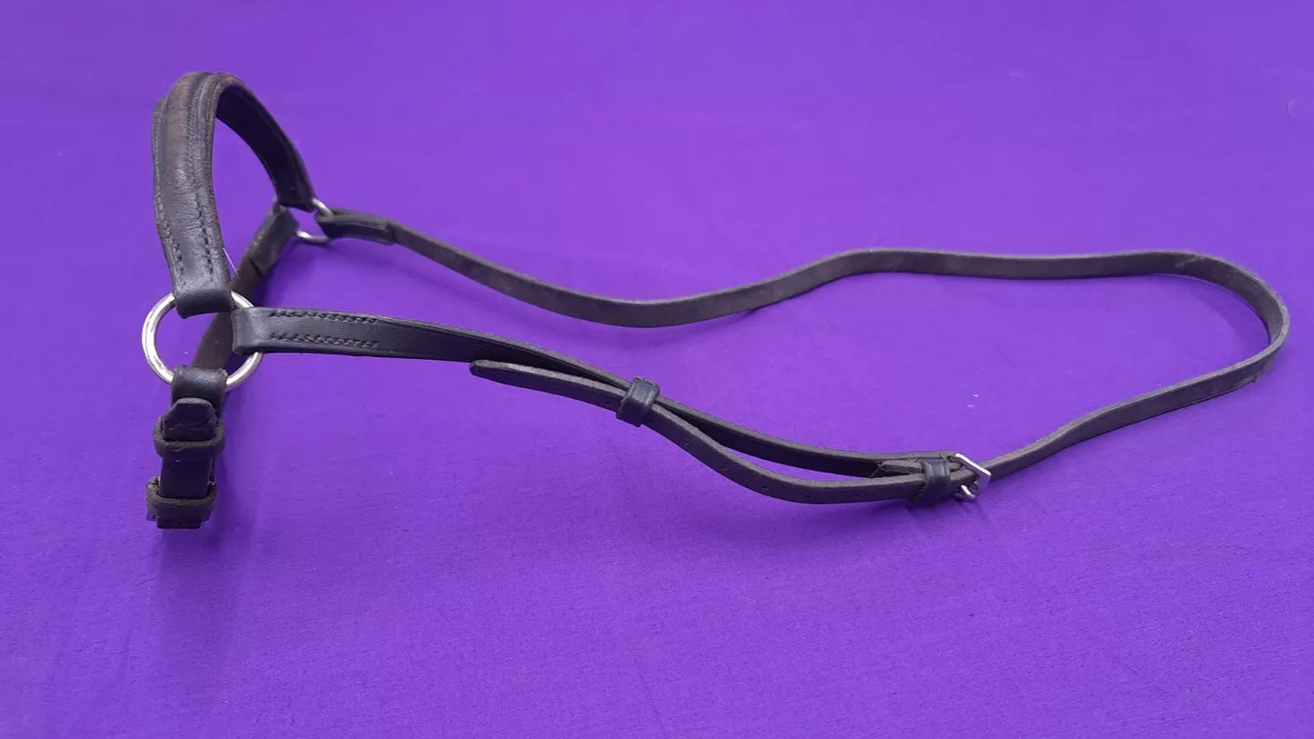 Drop Noseband And Headpiece Cob Size Black