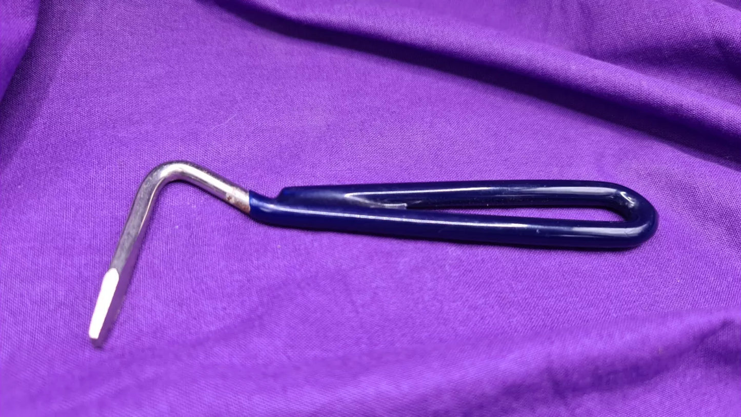 Metal Navy Hoof Pick For Horse Donkey Pony