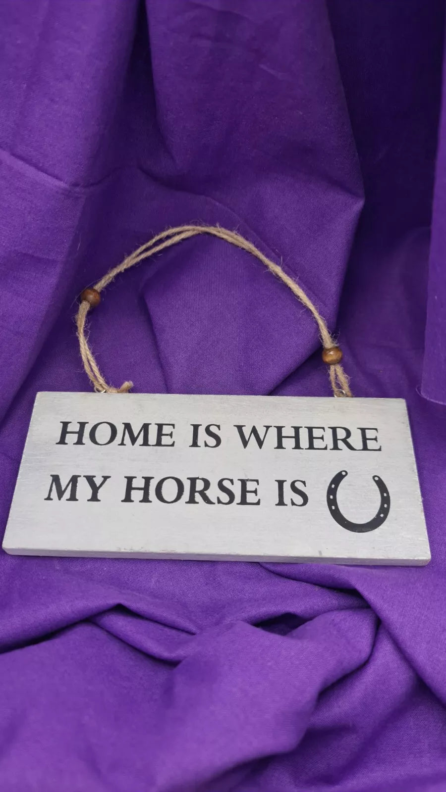 Home Is Where The Horse Is Sign Ideal Gift For Equine Lover