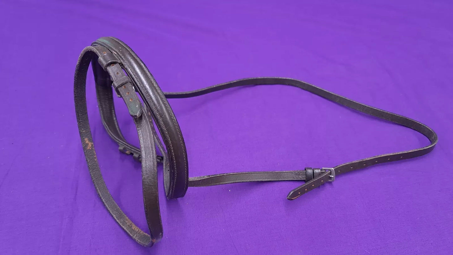 Noseband And Flash Brown Leather Full