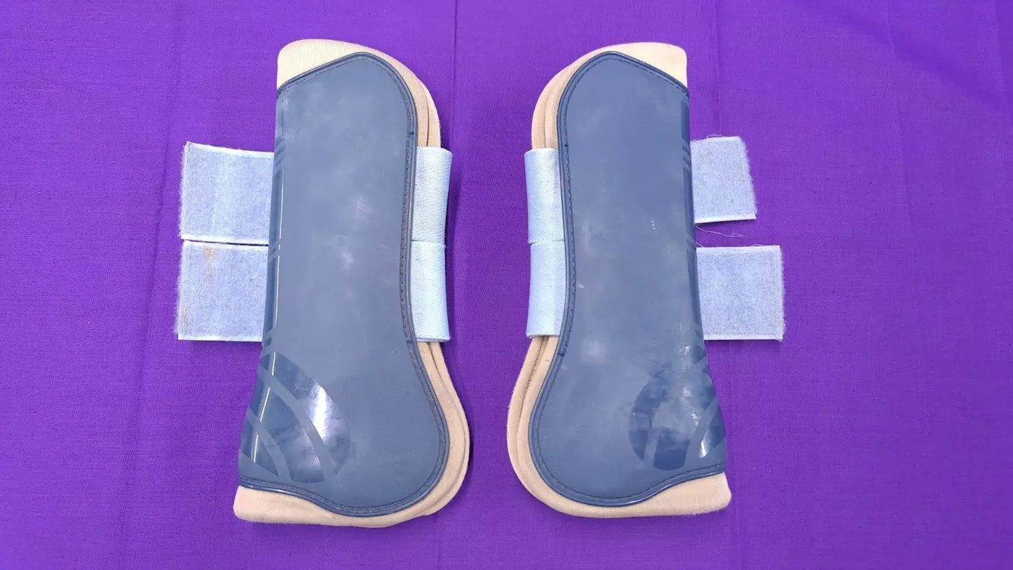 Equitheme Blue Tendon Boots Horse Riding Size Full