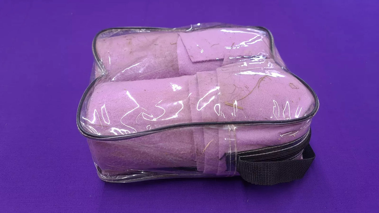 Horse Leg Bandages Set Of 4 Purple Lilac